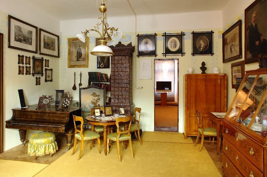 Byt, kde žil Adolf Heyduk. Zdroj foto: Prácheňské muzeum v Písku
