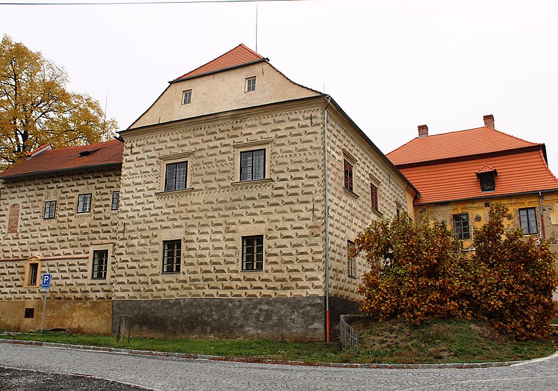 Starý zámek v Chudenicích. Autor: Richenza. Zdroj: Wikimedia Commons, licence CC BY-SA 3.0