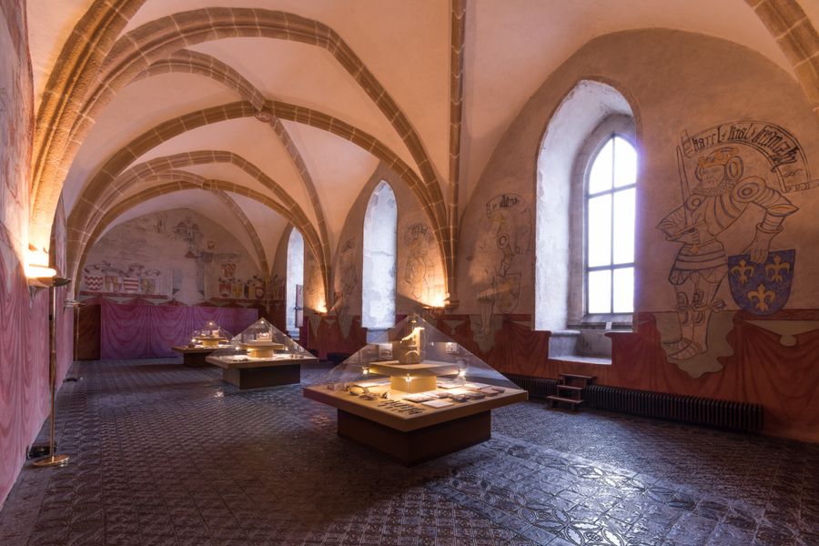 Výstavní prostory v Prácheňském muzeu. Zdroj foto: Prácheňské muzeum v Písku