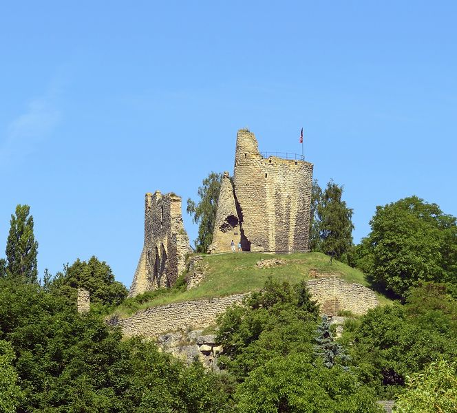 Zřícenina hradu Michalovice nedaleko města Mladá Boleslav. Zdroj: Shutterstock.com/Pecold