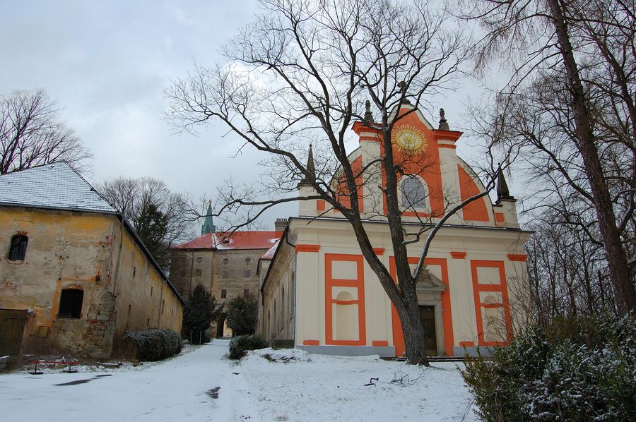 Kostel Nanebevzetí Panny Marie na Zelené Hoře. Zdroj foto: Kulturní a informační centrum v Nepomuku