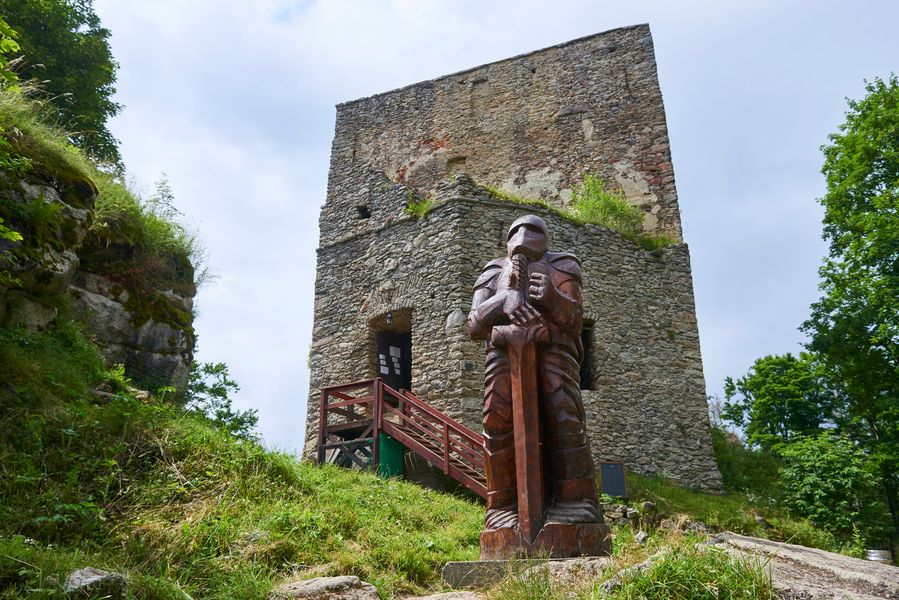 Vítkův Kámen (Hrádek) v národním parku Šumava. Zdroj: Shutterstock.com/Petr Bonek