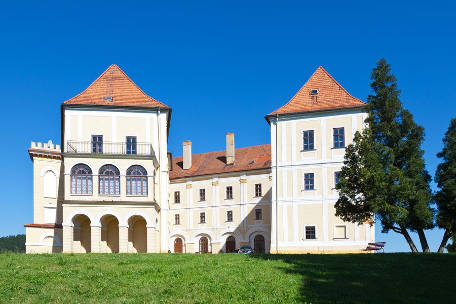 Zámek Letovice. Zdroj: Shutterstock/Michaela Jilkova