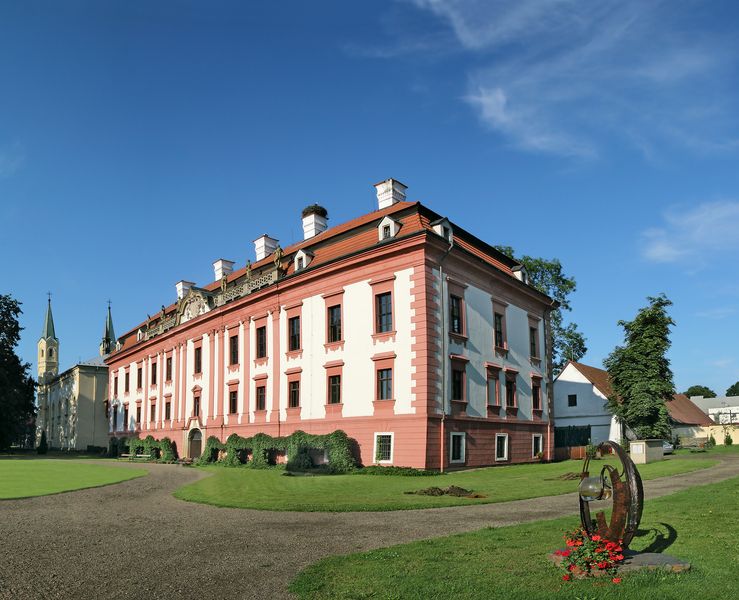 Zámek Kunín v Moravskoslezském kraji. Zdroj: Shutterstock.com/Pecold