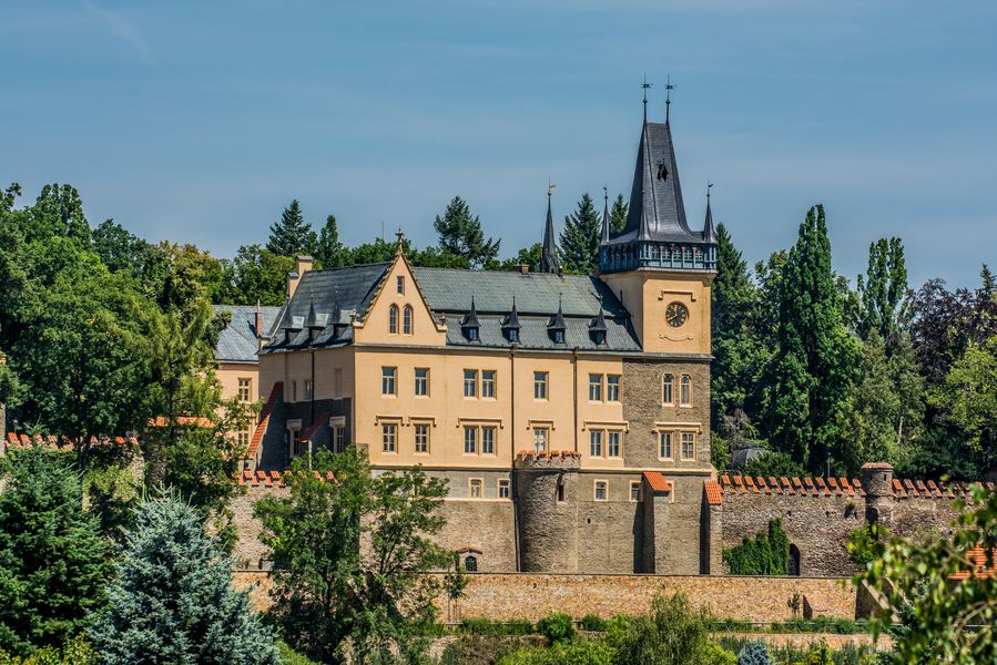 Zámek Zruč nad Sázavou. Zdroj: Shutterstock.com/Jan Pasler