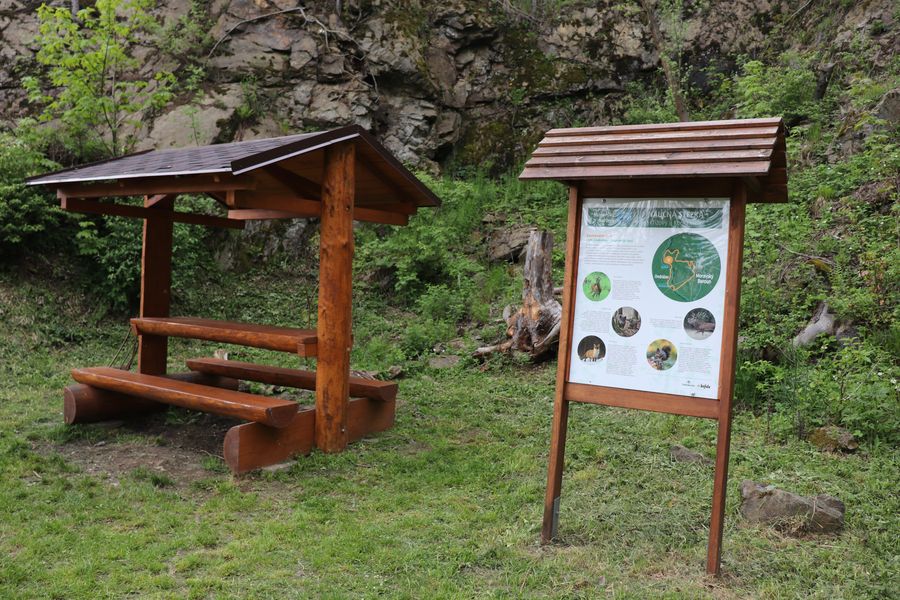 Naučná stezka Křížový a Kočičí vrch. Zdroj: Městské kulturní a turistické informační centrum v Moravském Berouně