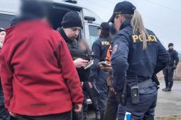 Policie v České Lípě kontrolovala zahraniční pracovníky, nasadila drony i psovody