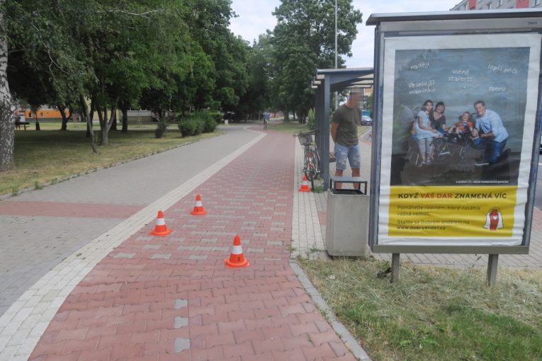 Nehoda cyklistů